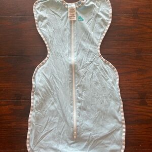 Love to Dream Aqua Swaddle with Zipper